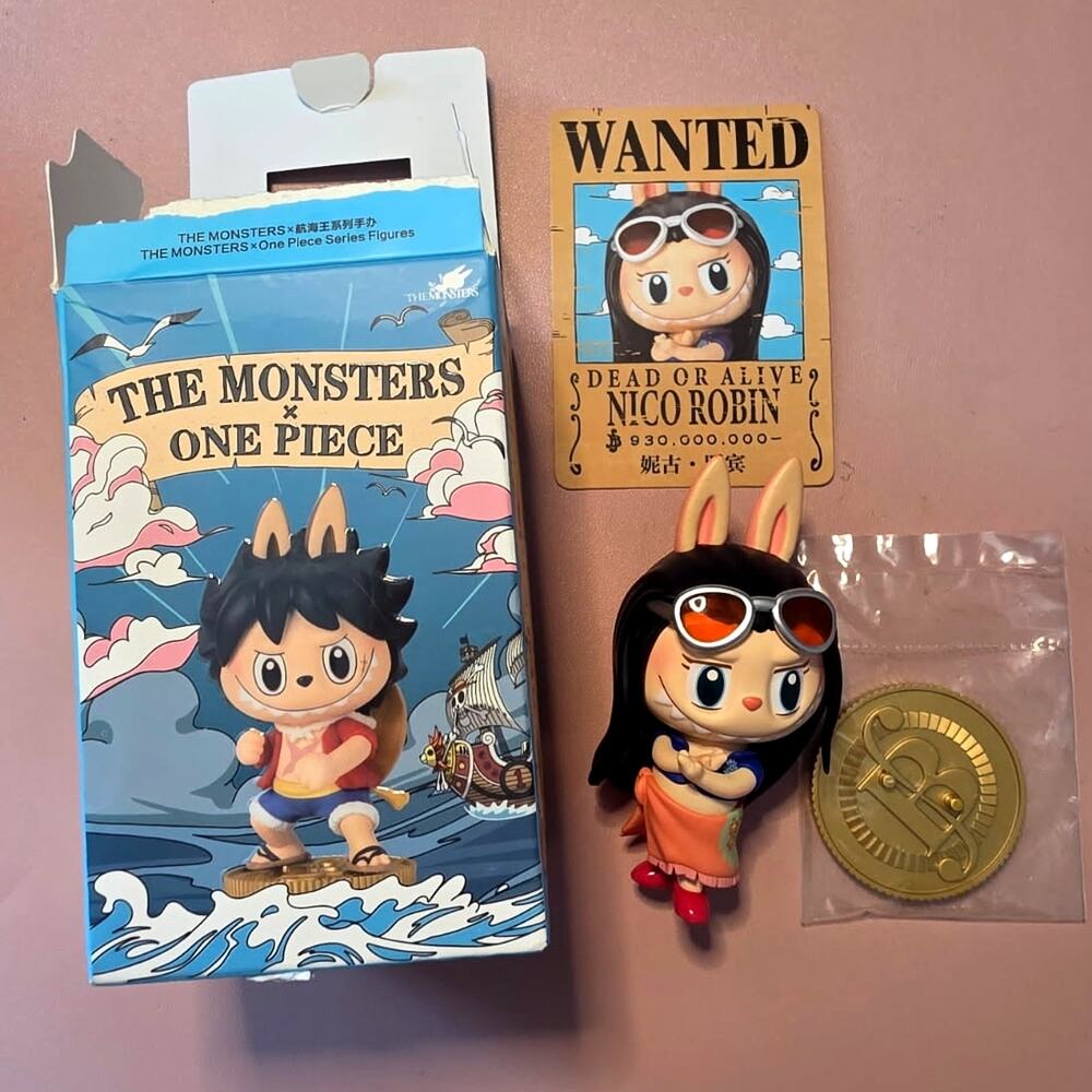 *NICO ROBIN CONFIRMED* POP MART THE MONSTERS × One Piece Series Figures